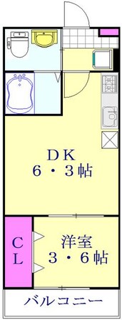 ピース八潮の物件間取画像